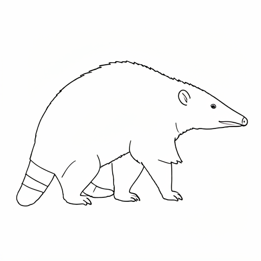 The same drawing as a printable outline