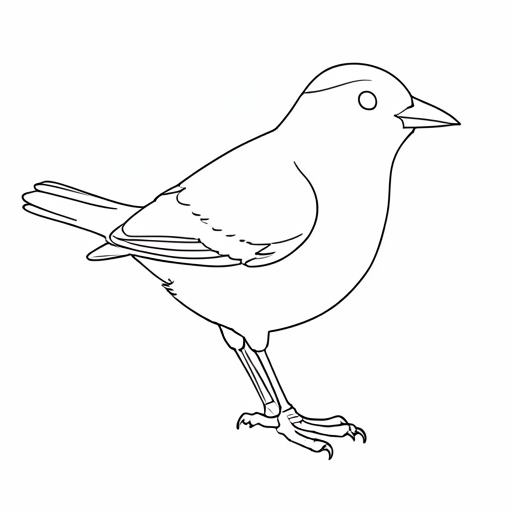 Printable outline of Oriole