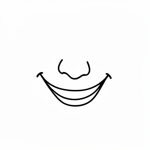 Printable outline of Mouth