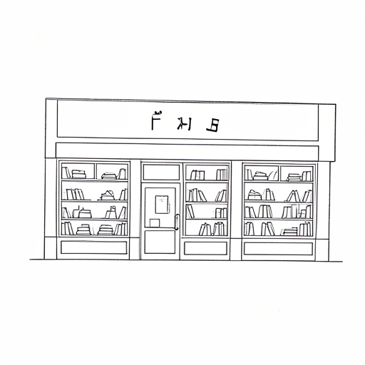 Printable outline of Bookstore