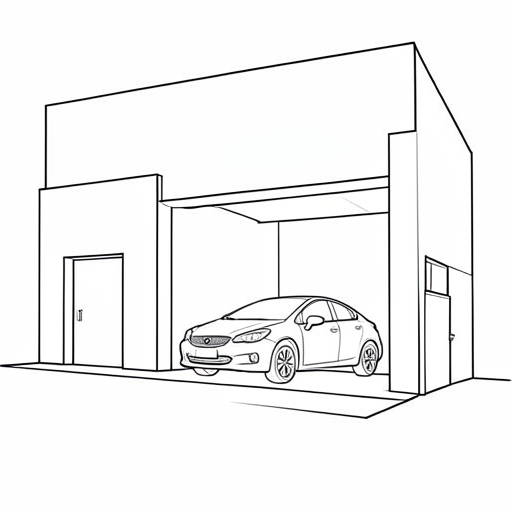 Printable outline of Car Wash