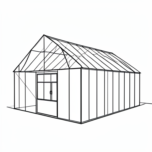Printable outline of Greenhouse