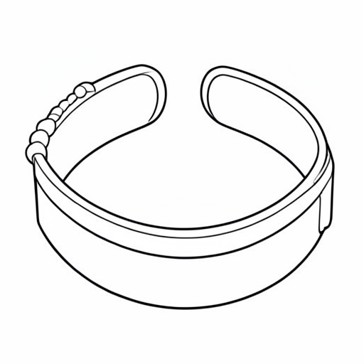 Printable outline of Bracelet