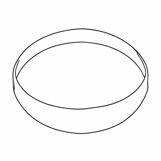 Printable outline of Hairband
