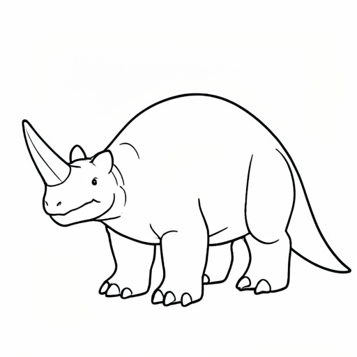 Printable outline of Ankylosaurus