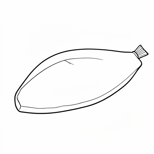 Printable outline of Fish Fillet