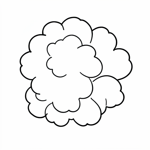 Printable outline of Popcorn