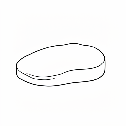 Printable outline of Steak