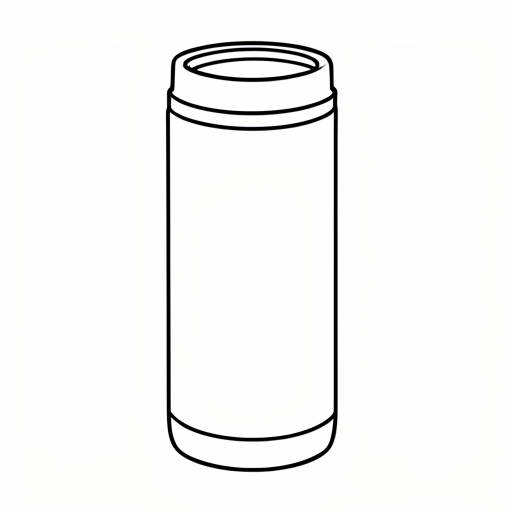 Printable outline of Thermos
