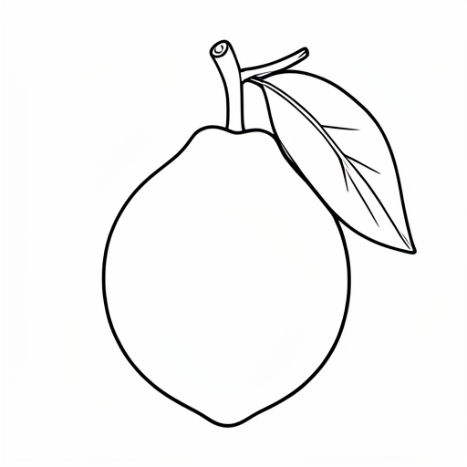 Printable outline of Jackfruit