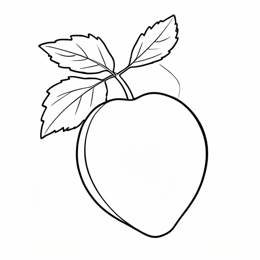 Printable outline of Mulberry