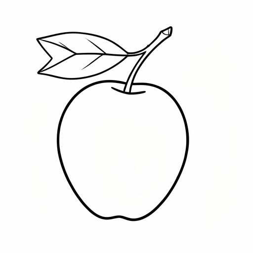 Printable outline of Plum