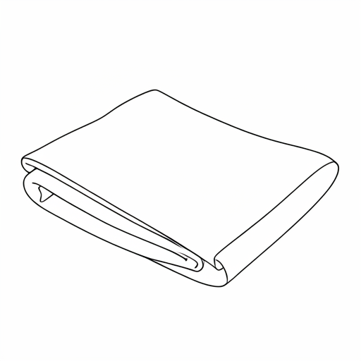 Printable outline of Blanket