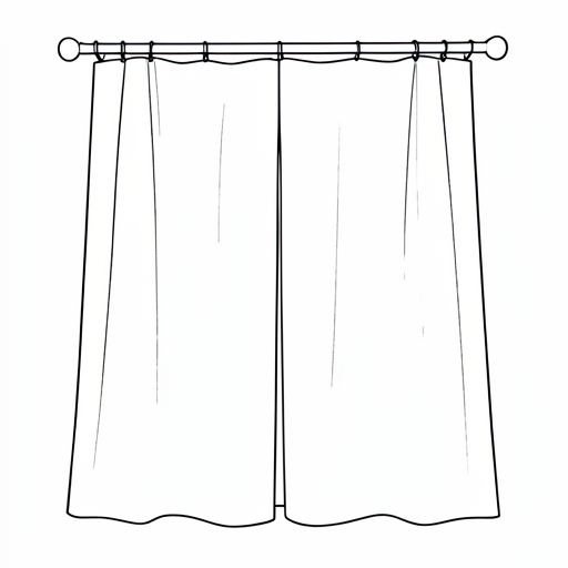 Printable outline of Curtain