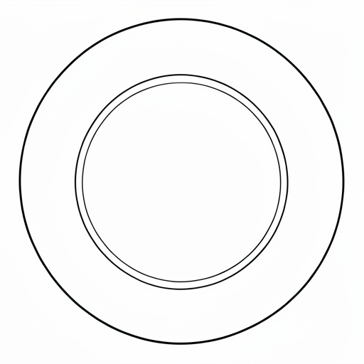 Printable outline of Plate
