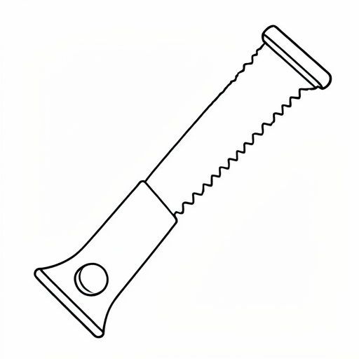 Printable outline of Razor