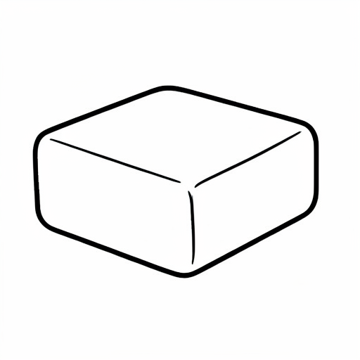 Printable outline of Soap Bar