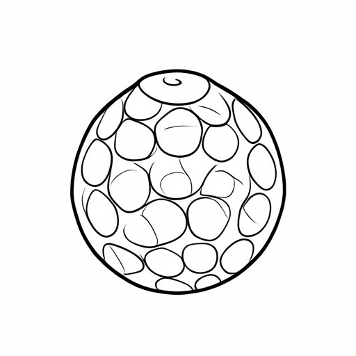 Printable outline of Beehive