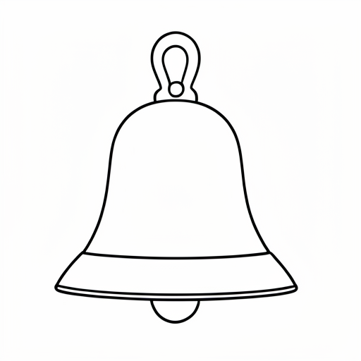 Printable outline of Bell