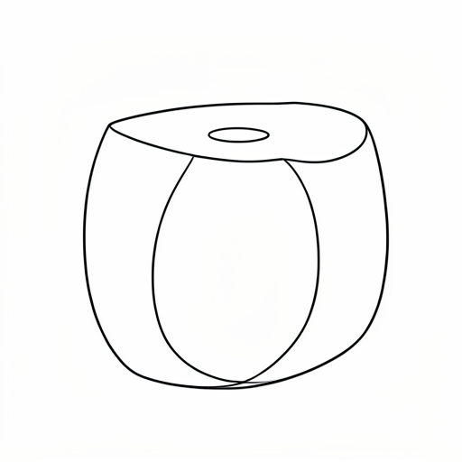 Printable outline of Cajon