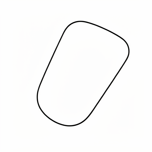 Printable outline of Guitar Pick