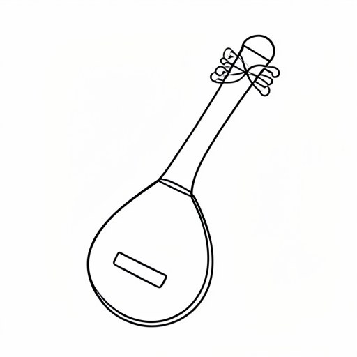 Printable outline of Rattle
