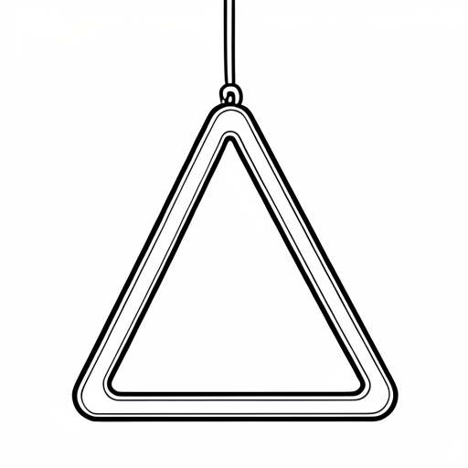 Printable outline of Triangle