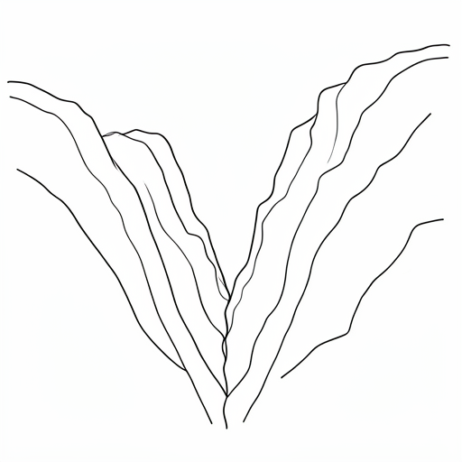 Printable outline of Canyon