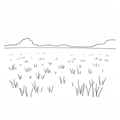 Printable outline of Field