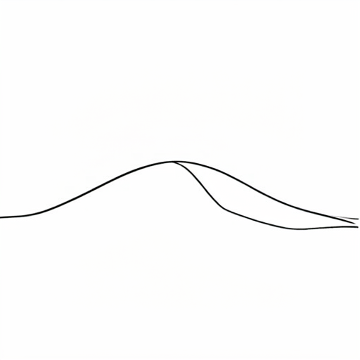 Printable outline of Sand Dune