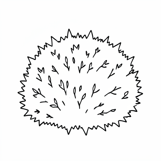 Printable outline of Moss