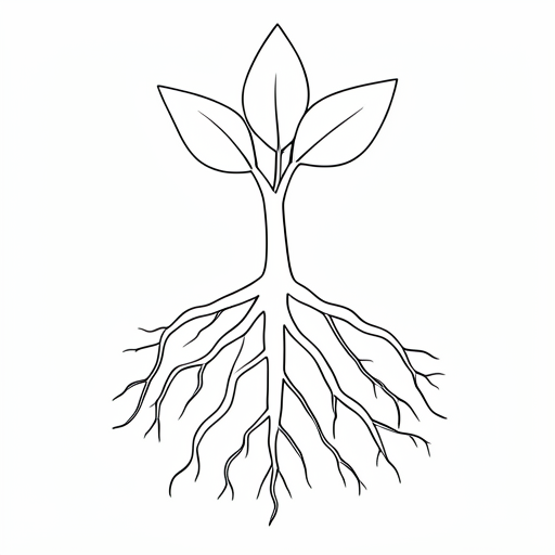 Printable outline of Root