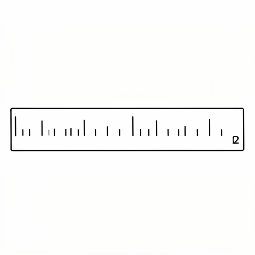 Printable outline of Ruler