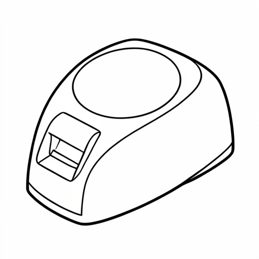 Printable outline of Tape Dispenser
