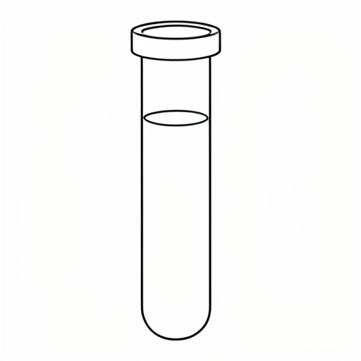 Printable outline of Test Tube