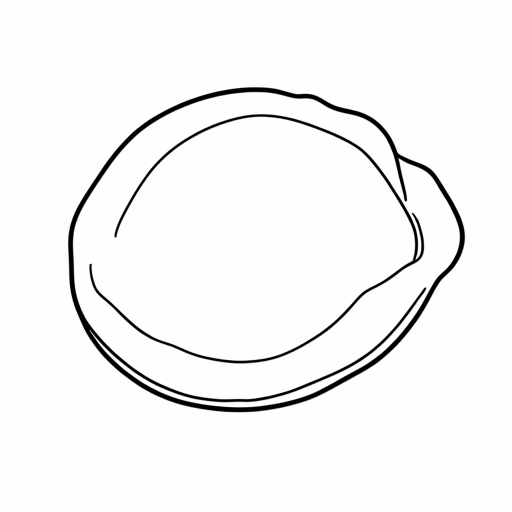 Printable outline of Oyster