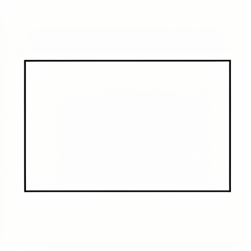 Rectangle colouring page outline