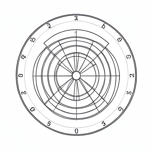 Printable outline of Dartboard