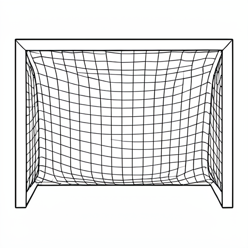 Printable outline of Goal Net
