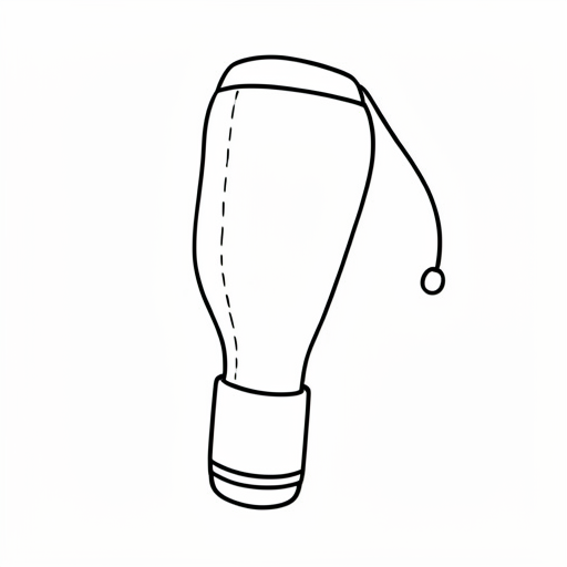 Printable outline of Referee Whistle