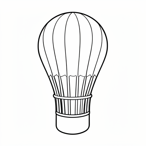 Printable outline of Shuttlecock