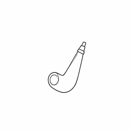 Printable outline of Whistle