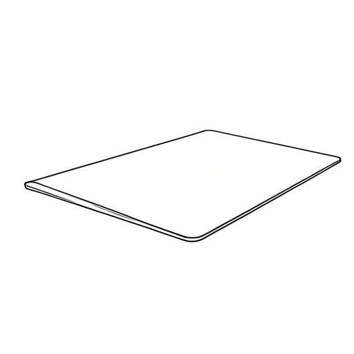 Printable outline of Yoga Mat