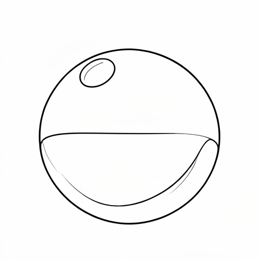 Printable outline of Marbles