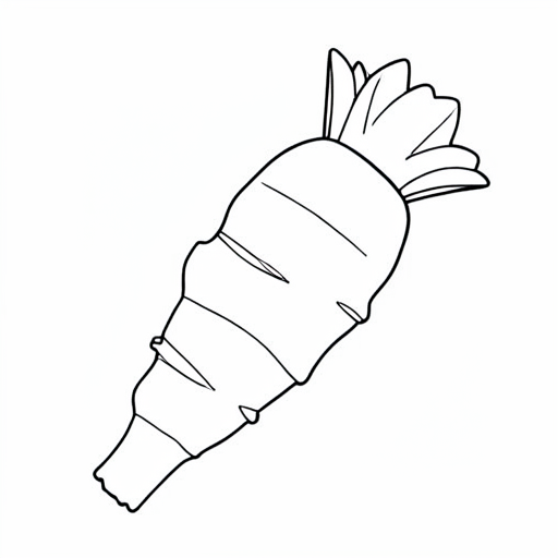 Printable outline of Ginger
