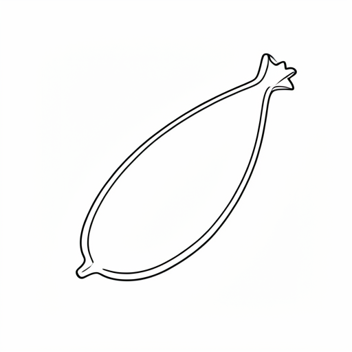 Printable outline of Lentil