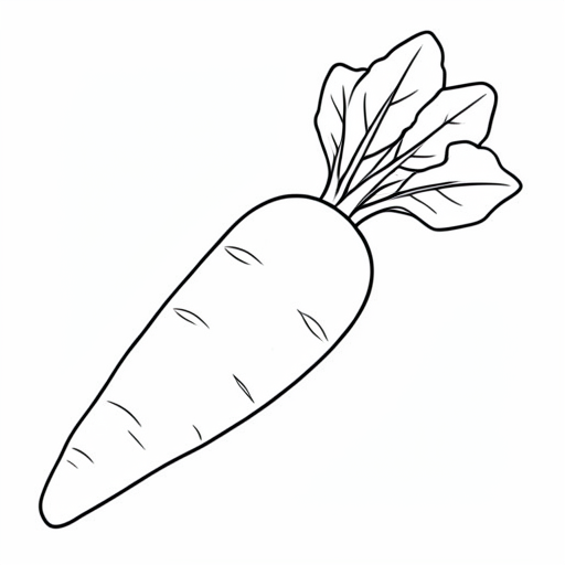 Printable outline of Sweet Potato